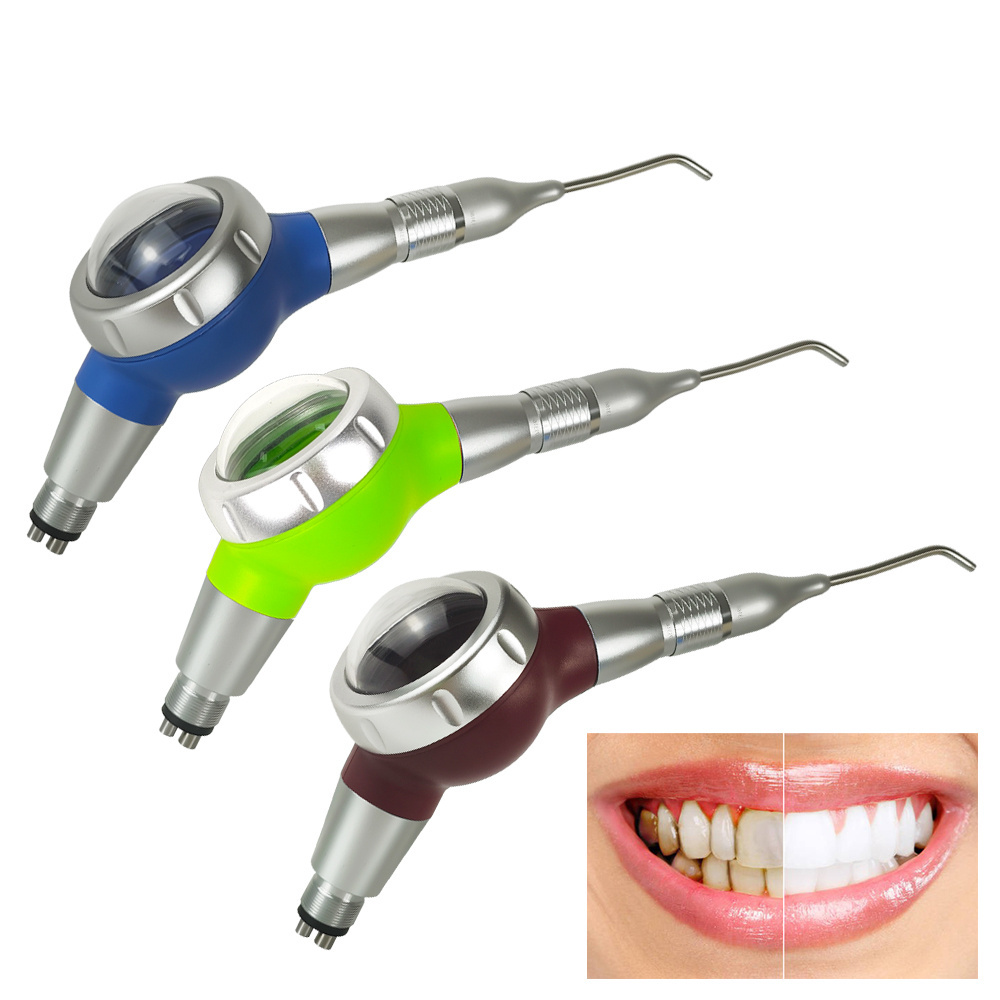 colorful dental air prophy jet polisher flow unit 2 holes 4 holes Teeth Polishing Prophy