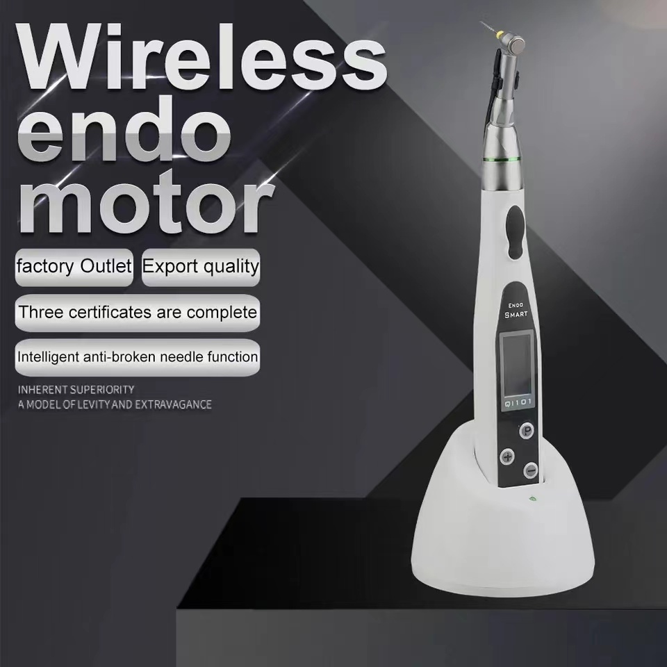 Dental wireless Endo Motor with LED/ Dental Root Canal Treatment Machine/ Reciprocating rotary motion