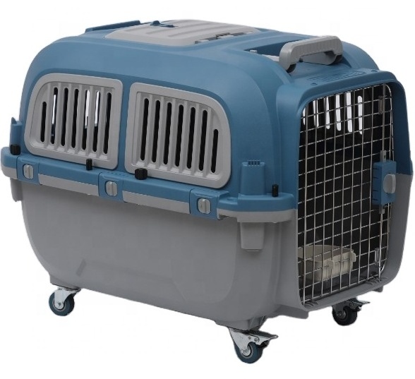 Pet Carrier wheels Portable Pet Travel Carrier Airline Approved Cat Dog Carrier Pet Cage Airline Approved