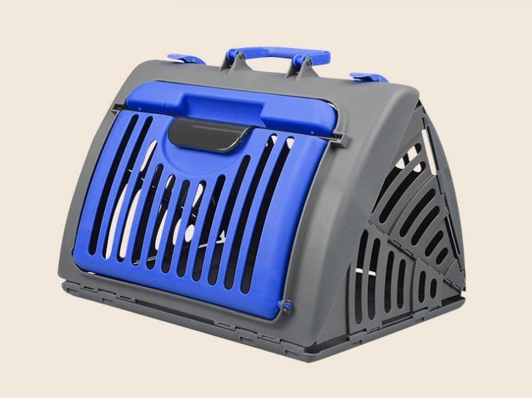 collapsible portable pet carrier bag foldable cat carrier