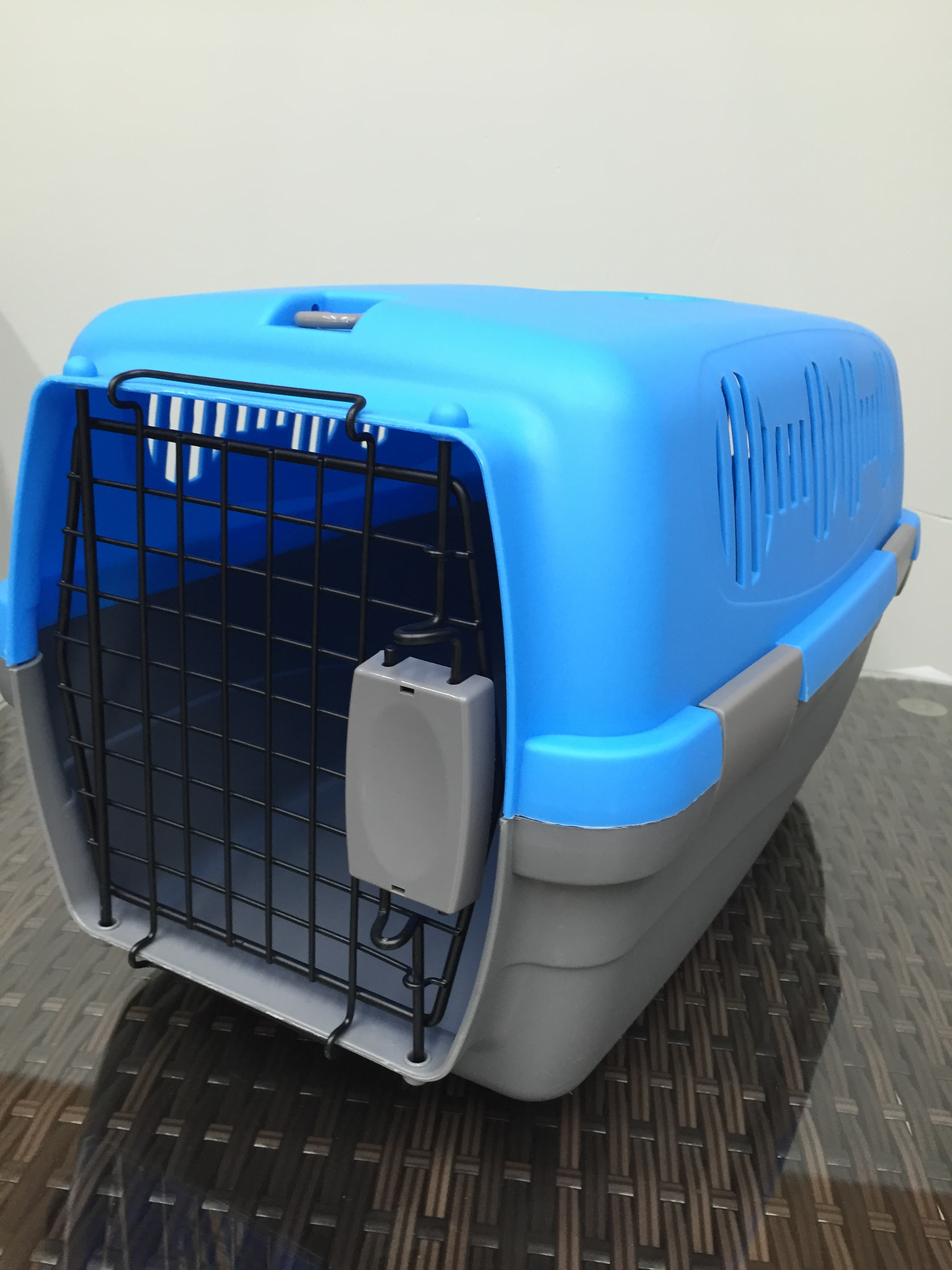 19inch two door top load pet kennel portable dog crate travel item