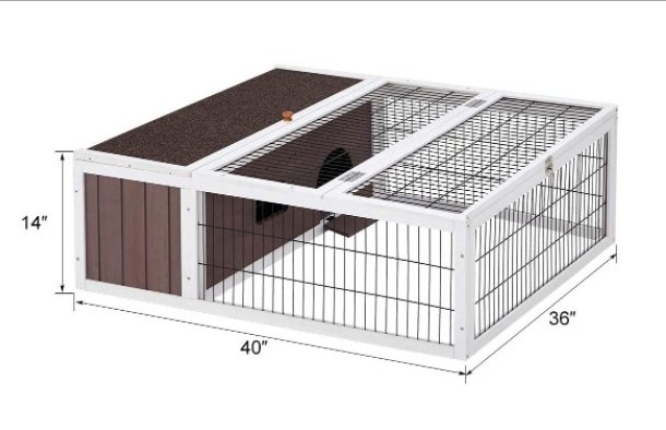 waterproof outdoor big rabbit cage bunny house rabbit pet fence rabbit house hutch