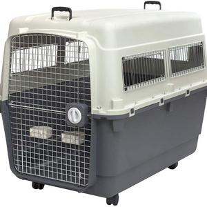 plastic airline approved dog transport box pet carrier and travel crate XXXL dog carrier