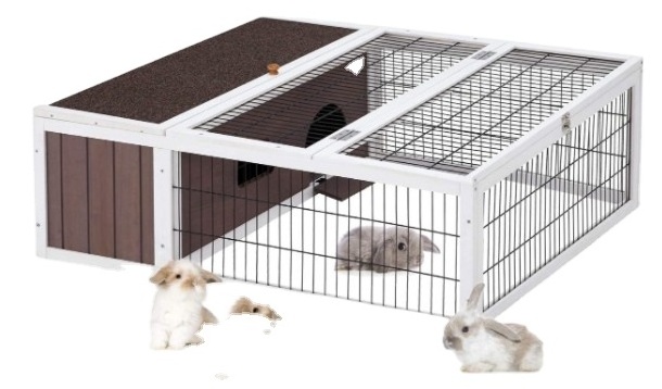 waterproof outdoor big rabbit cage bunny house rabbit pet fence rabbit house hutch