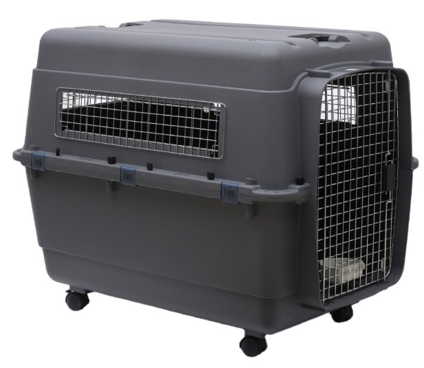 plastic airline approved dog transport box pet carrier and travel crate XXXL dog carrier