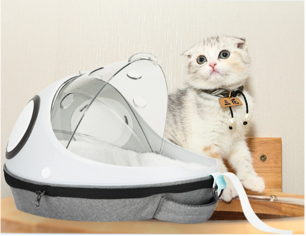 Outdoor travel Eggshell Dual-Use Backpack Cat Carrier Pet Backpack Space Capsule Pet carrier