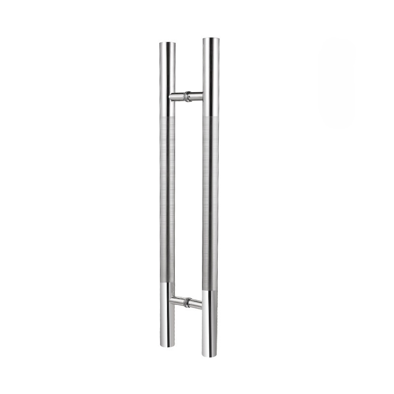 stainless steel glass door handle  stainless steel door handle 304 lock sliding shower glass handle stainless steel pull handles