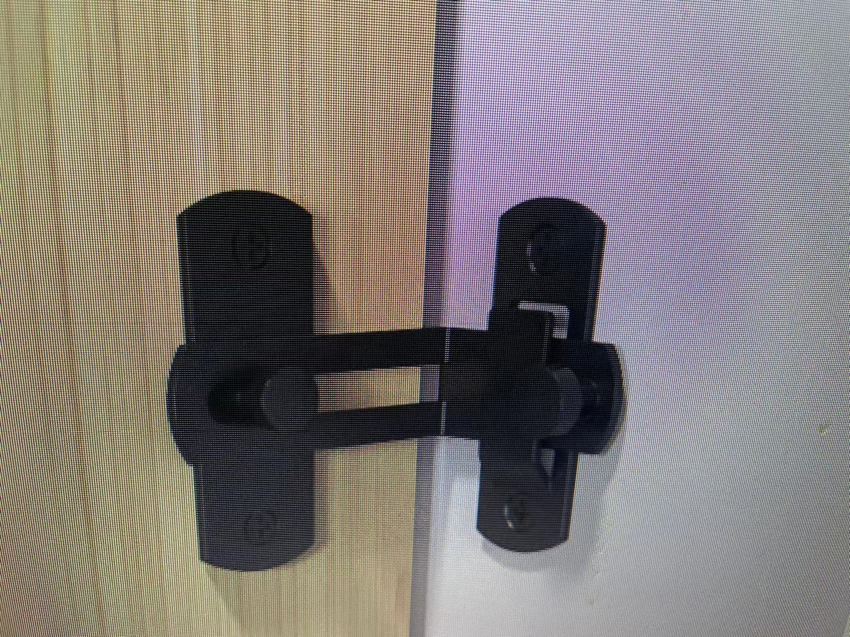 American style barn door lock hook, sliding door lock hook, carbon steel sliding door buckle lock, wholesale and distribution