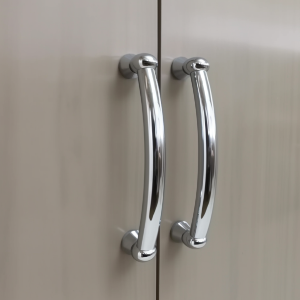 Hot selling zinc alloy material hardware handle wardrobe handle brushed nickel cabinet handle kitchen drawer