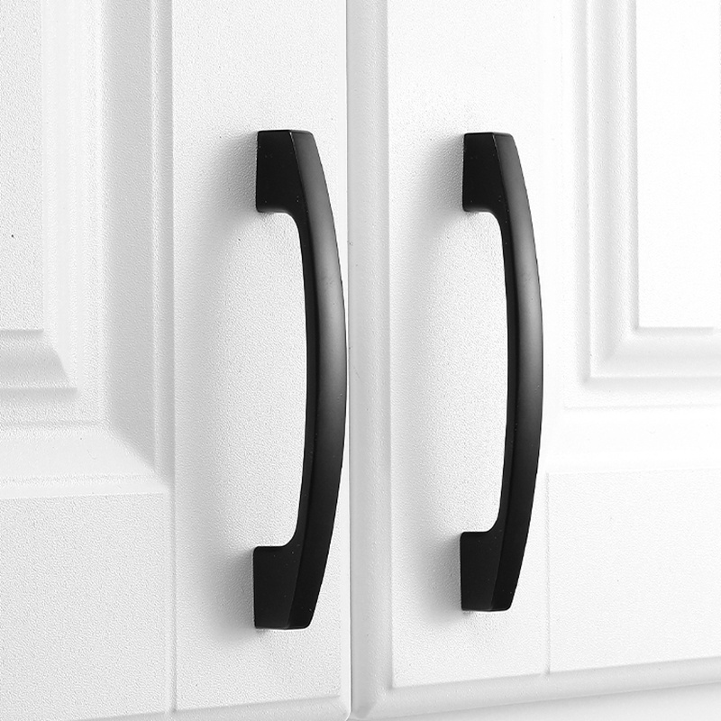 Furniture Handles and Cabinet Knobs Black Drawer Pulls Knobs Handles Furniture Kitchen Knob Cabinet Closet Pull Handles Modern