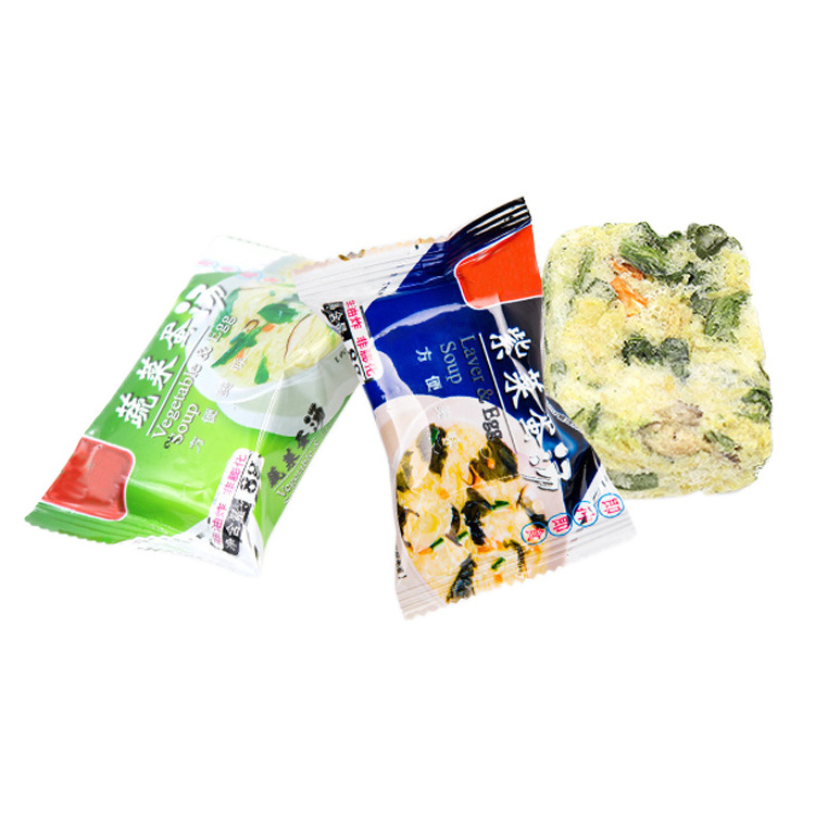 Chinese Vegetable Egg Soup Pack Instant Soup  Ready Soup