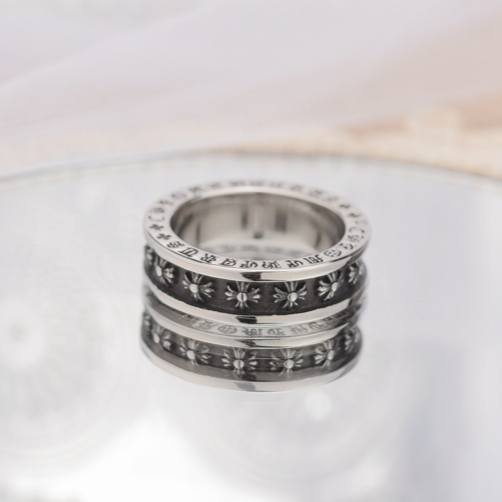 Wholesale Fashion silver custom stainless steel rings for women