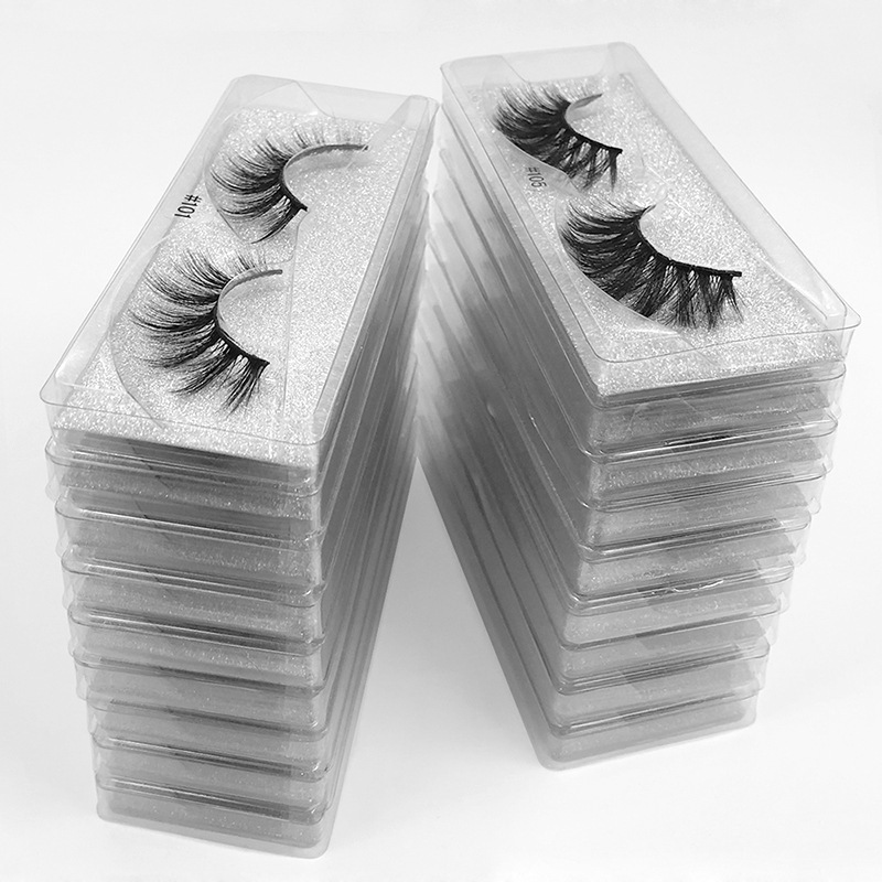 Hot sell Eyelash wholesale 30/40/50/100pairs 3d Mink Lashes Natural False Eyelashes Messy 5D Eyelashes Makeup False Lashes