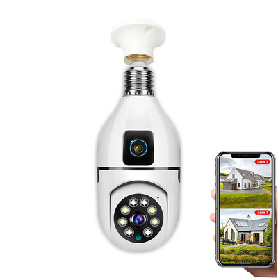 Original Manufacturer Home Wireless Light Bulb Surveillance Camera HD Wifi Smart Camera Home Security Wireless Camera