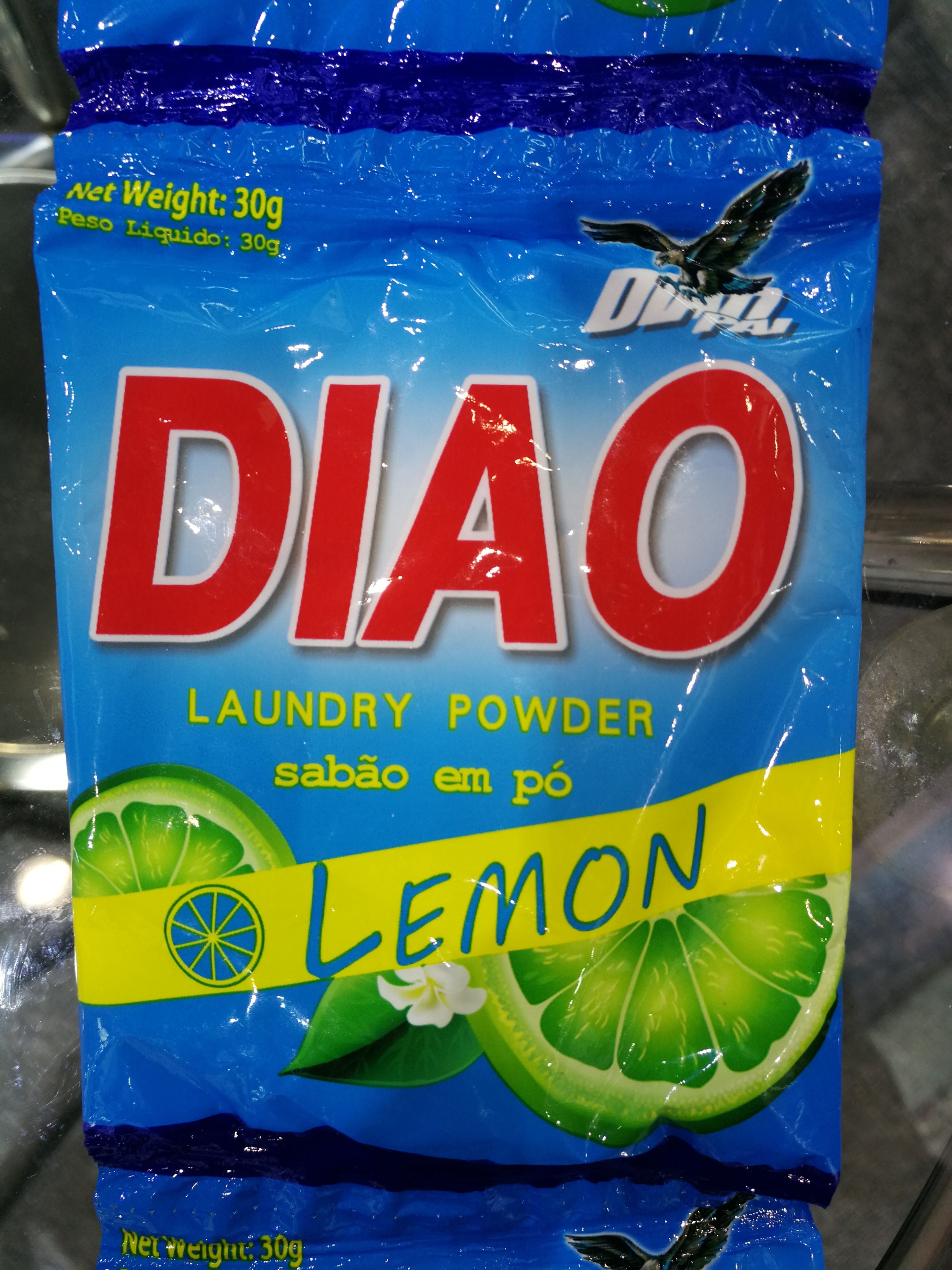 30g DIAO Laundry Powder Lemon scents detergent powder