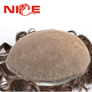 Swiss Wholesale Price Hair Replacement Men Toupee