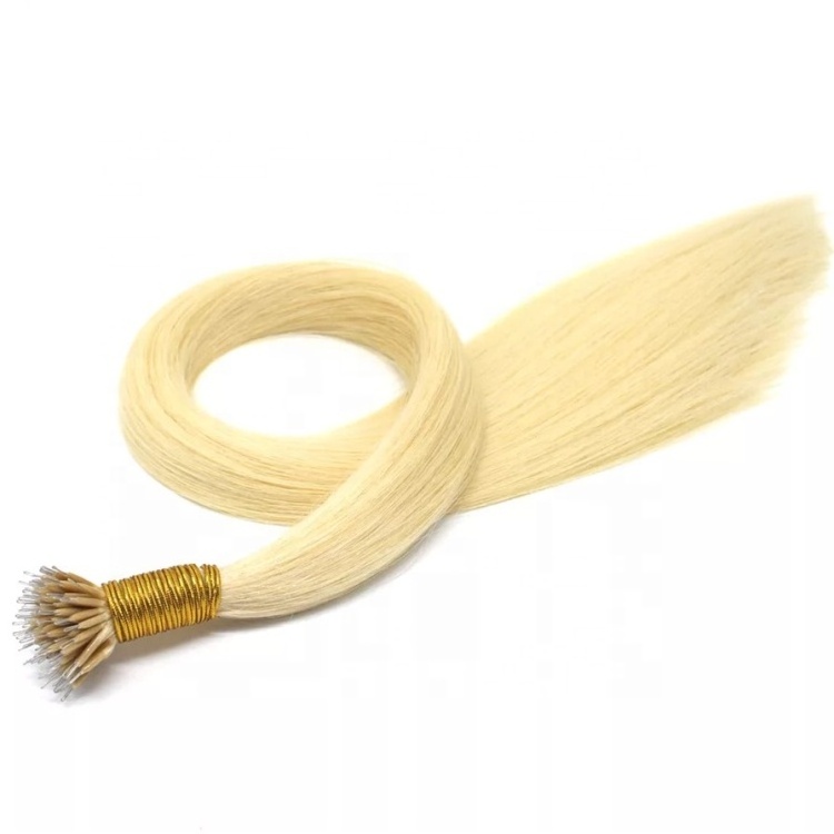 Nicehair Factory Direct Natural Straight Wholesale Micro Ring/Micro Loop/Micro Bead Hair Extensions 100% Remy Human Hair