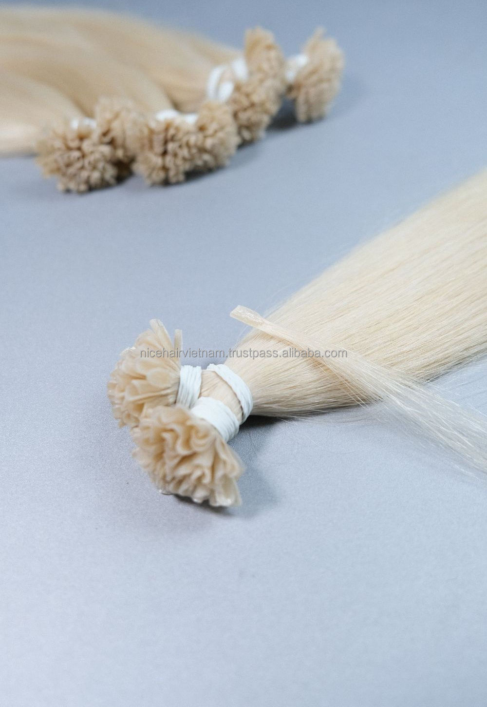 Wholesale Prebonded U Tip Hair Extensions Italian Keratin Raw Virgin Hair U Tip Human Hair Extension