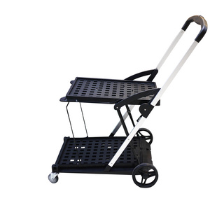 High Quality Camping Aluminum Wagon Wheel Folding Outdoor Utility Wagon Carts