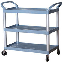 Hotel housekeeping hand service carts with wheels aircraft food drink coffee tea trolley cart