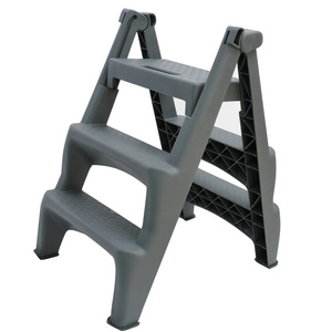 Plastic Profesional Step Stools Portable household library folding step ladder