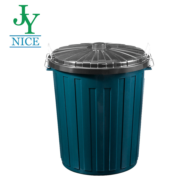 ash bin/rubbish barrel/waste container 55L 80L environmental round plastic garbage trash can 13gal rectangular