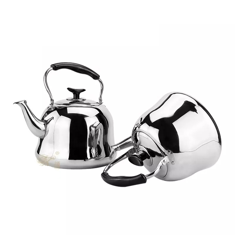 Stainless Steel Durable Whistling Tea Water Kettle Tea Pot with Factory Price Mirror Original Metal OEM