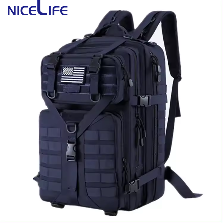 50L Large Capacity Multifunction Backpack High Duty Bag Tactical Camouflage Waterproof Survival Backpack