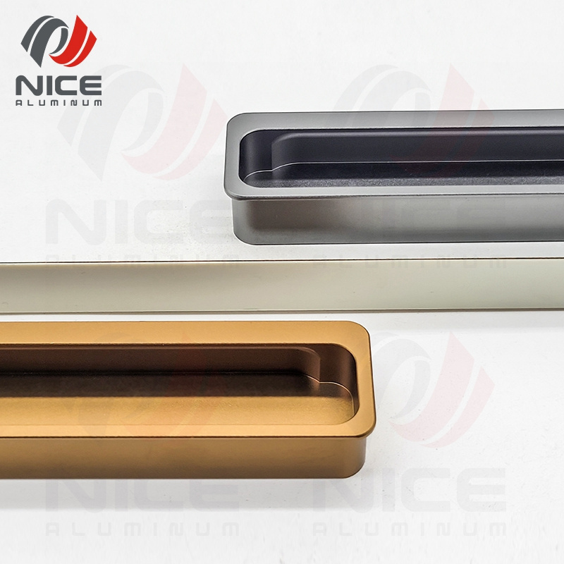 Hardware Recessed Furniture Concealed Pull Hidden Flush Cabinet Handle