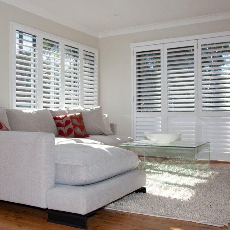 Top supply customizable window blinds plantation shutters on windows