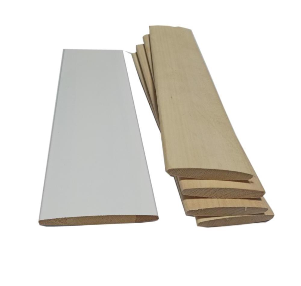 High quality thin primer basswood plantation shutter louvre blade