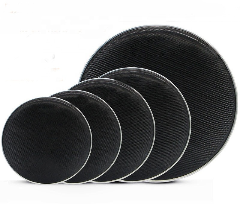 Thickened Double Layer Mesh Leather drums parts Weave Mesh drum head Set