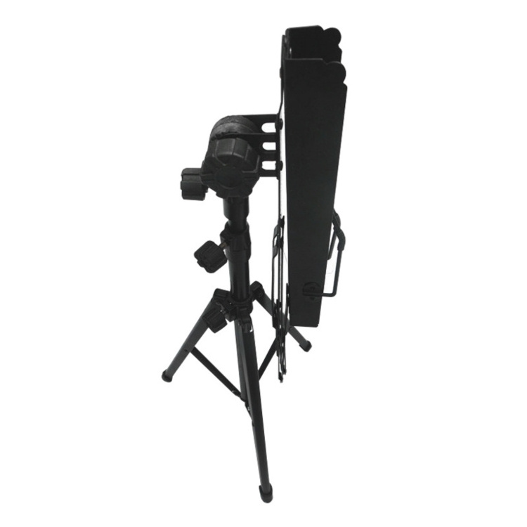 Folding Music Sheet Stand Aluminum Alloy Tripod Music Stands Holder Height Adjustable With Carrying Bag For Musical Instrument