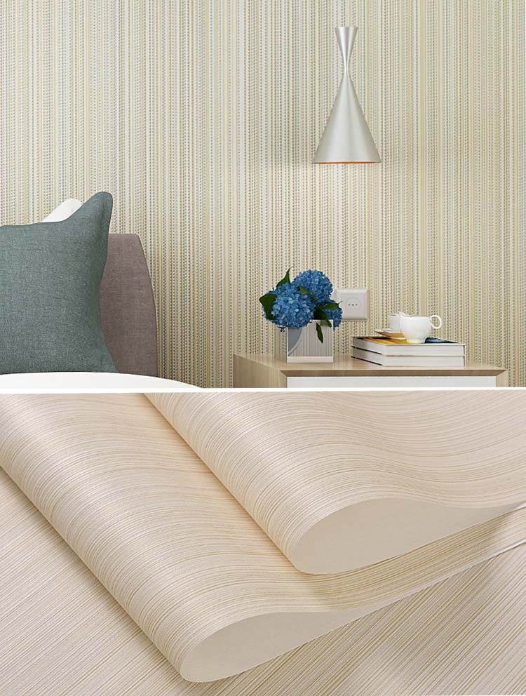 Best price Hotel Living Room Plain Wallpaper Streamer Brushed Wall Paper Rolls Hot Sell Wallpaper Decorative Material