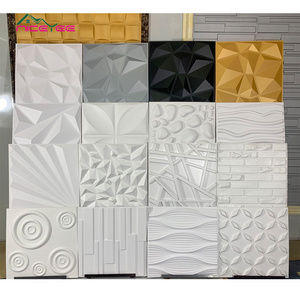 Art Wall Decoration Material PVC 3d flower sticker wall panels for walls waterproof