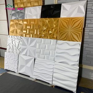 PVC material panel 3d pvc wall art decorative wall panel