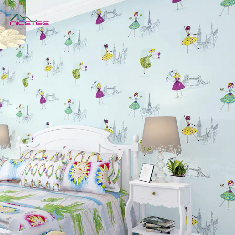 Hot Products Top 20 Home Accessories Decoration Wall 3d Wallpaper Wallpapers/Wall Coating For Kids Bedroom