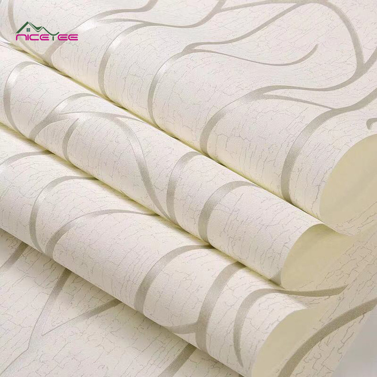 Home Accessories Decoration Wall Curve Stripes 3d Ddhesive Wallpaper For Wall