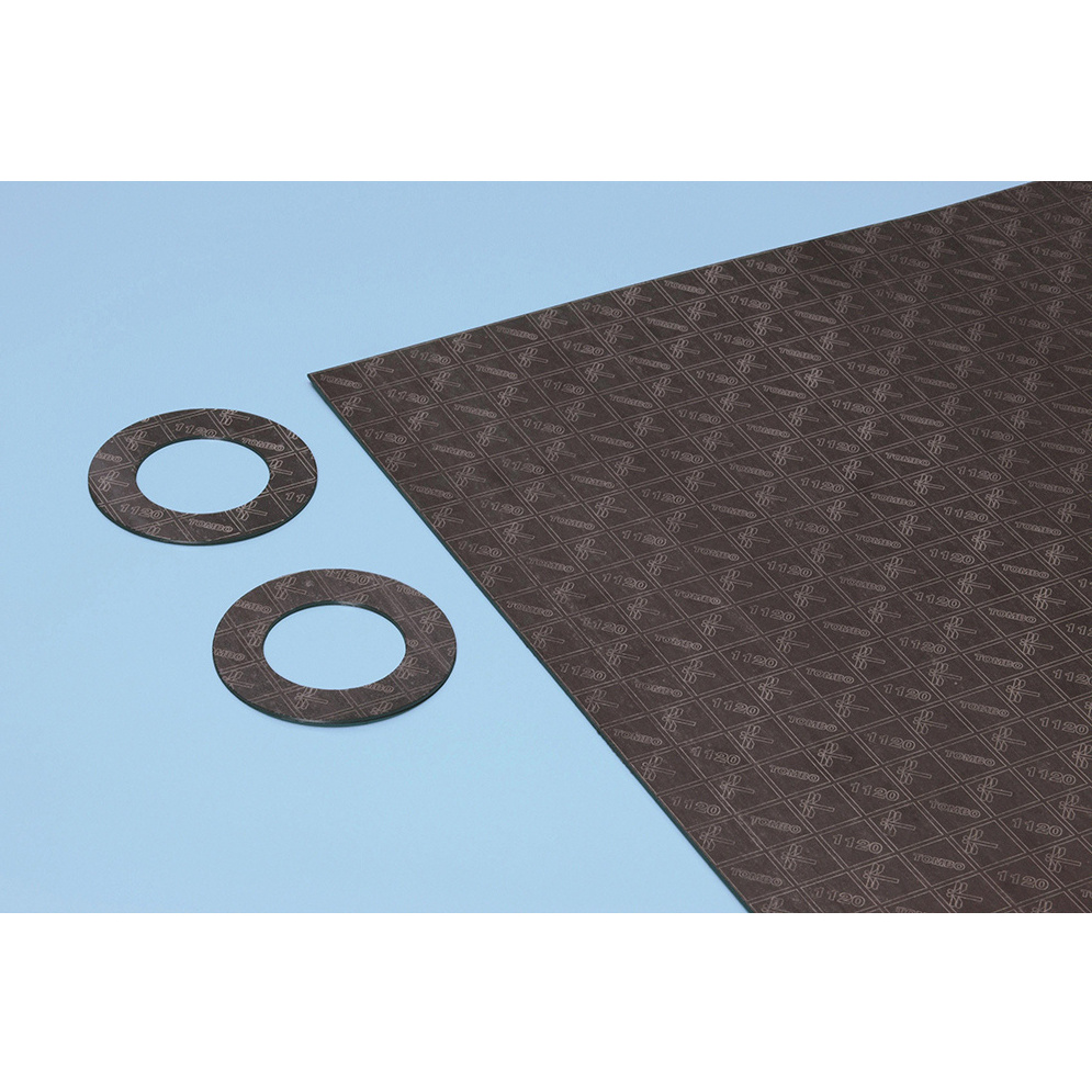 High flexibility high pressure laminated non-asbestos gasket sheet