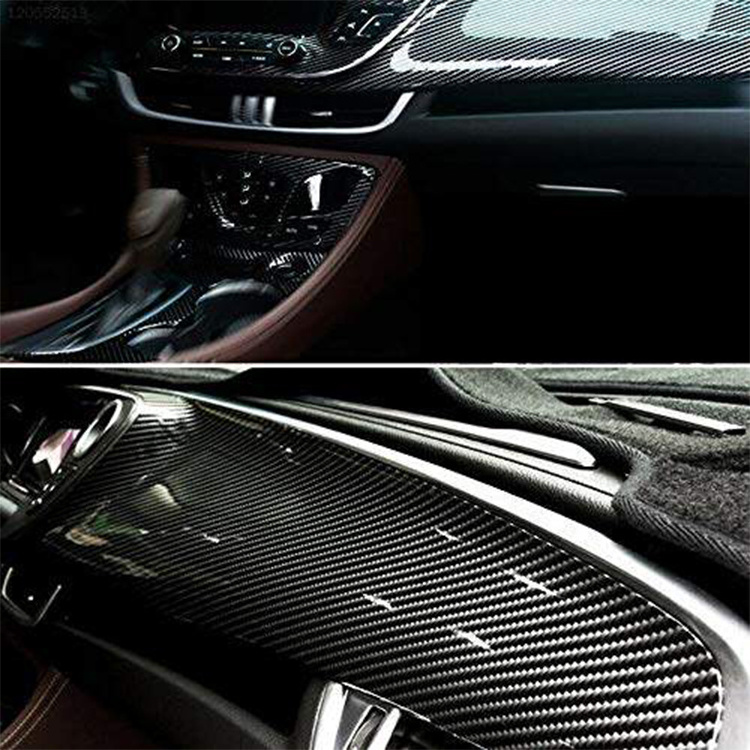 Side Mirror Decoration Auto Carbon Fiber Matte Vinyl Cover Car Wrap Film