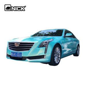 Nick chameleon vinyl film fcar glossy chrome car super quality with size 1.52*18m color changing tint film