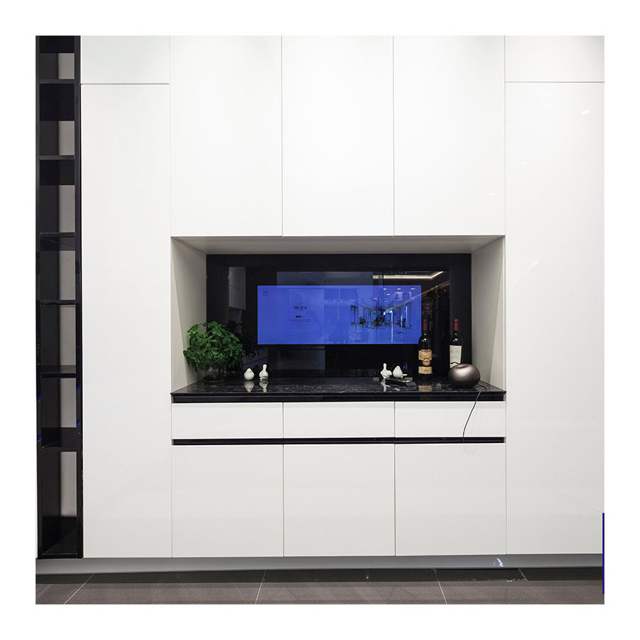 NICOCABINET Custom Modern Amarok Outdoor Flatpack Kitchen Soft Closing Wood Cabinets Storage