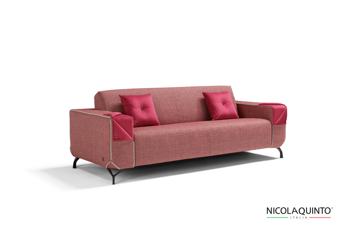 Pure Italian Quality Sofa Hand Made Work Luxury Comfort And Refined details And Fabric To Decorate Your Home