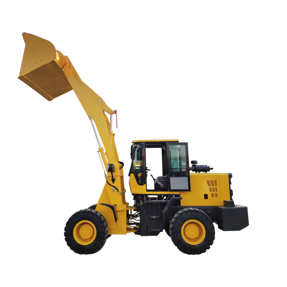 Wholesale Chinese Powerful heavy front wheel loader 4x4 wheel drive electric front loader