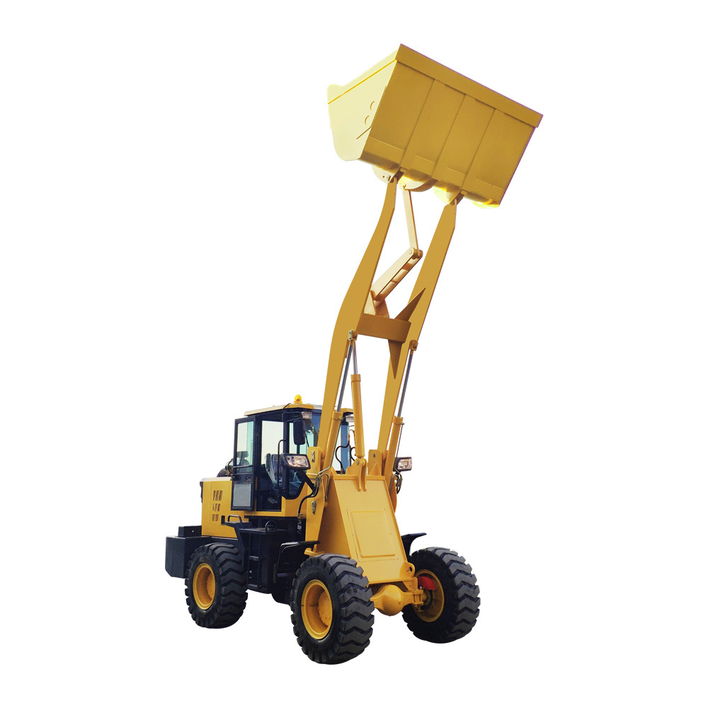 Wholesale Chinese Powerful heavy front wheel loader 4x4 wheel drive electric front loader