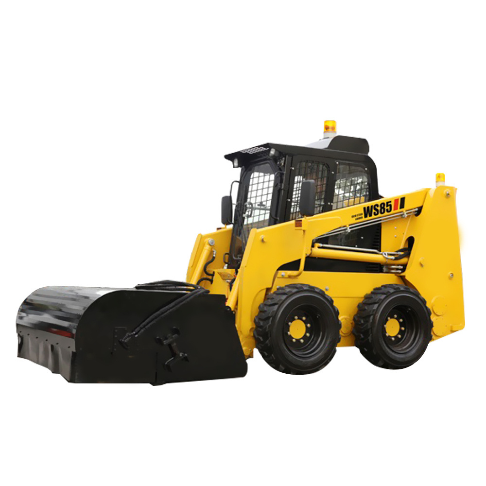 Free Shipping!!! EPA/EURO 5 Chinese skid steer loader walk behind crawler mini skid steer loader