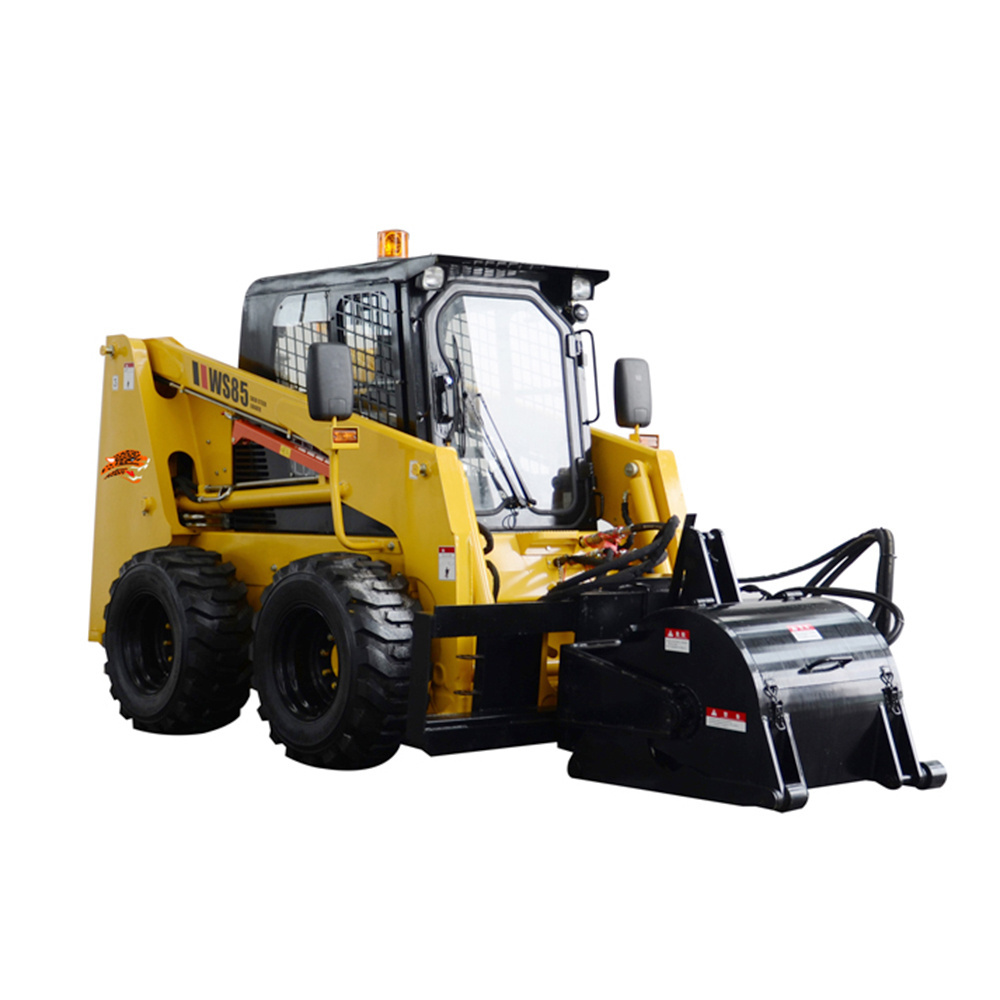 Free Shipping!!! EPA/EURO 5 Chinese skid steer loader walk behind crawler mini skid steer loader