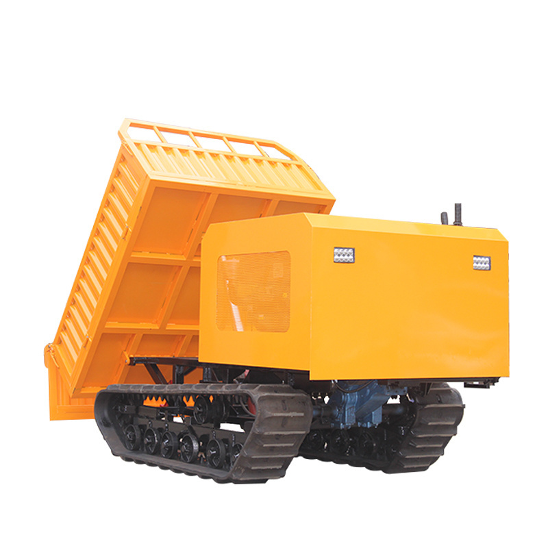 Best price agriculture crawler carrier transporter 4ton 5 ton dumper truck for sale