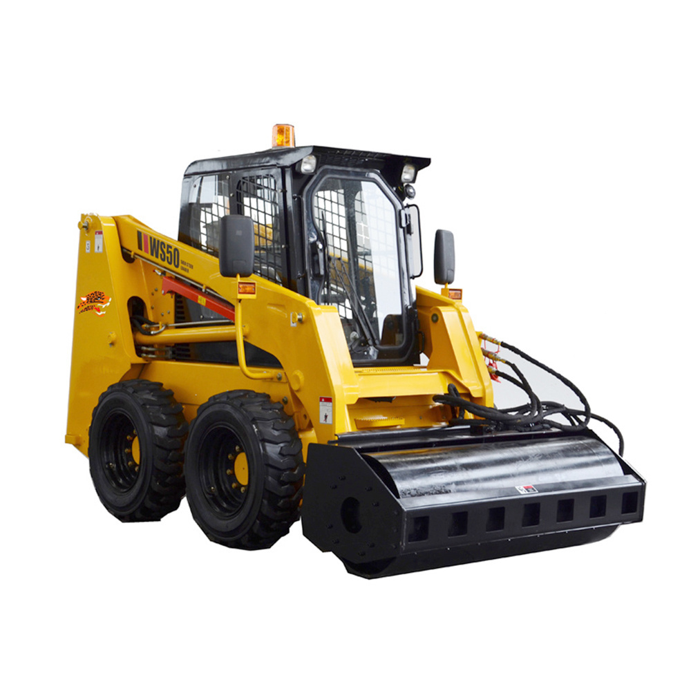 Free Shipping!!! EPA/EURO 5 Chinese skid steer loader walk behind crawler mini skid steer loader