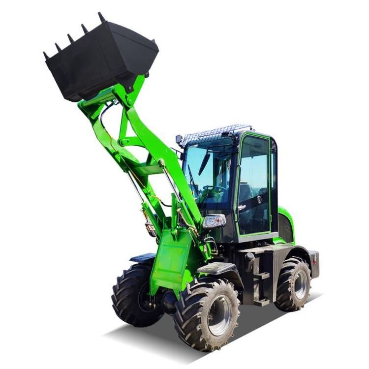 Safe and reliable self loader lorry truck mini wheel loader with snow plow